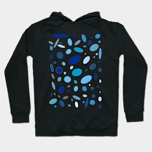 AEGEAN SEA ABSTRACT PEBBLES Hoodie